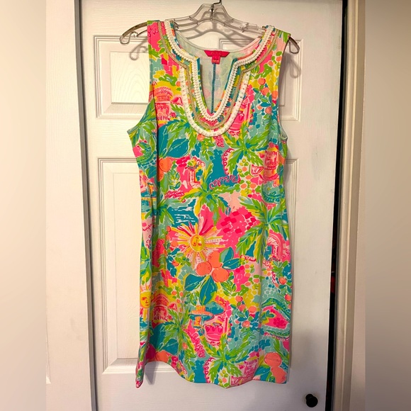 Lilly Pulitzer Dresses & Skirts - Beautiful Lilly Pulitzer Shift Dress! Bright fun summer colors!